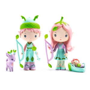 Figurines Tinyly - Lily & Sylvestre - Figurines by Djeco