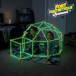 Fort fantastique phosphorescent (72 pcs) - Jeux de construction by PBI