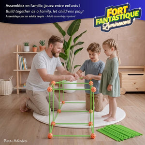 Fort fantastique phosphorescent (72 pcs) - Jeux de construction by PBI