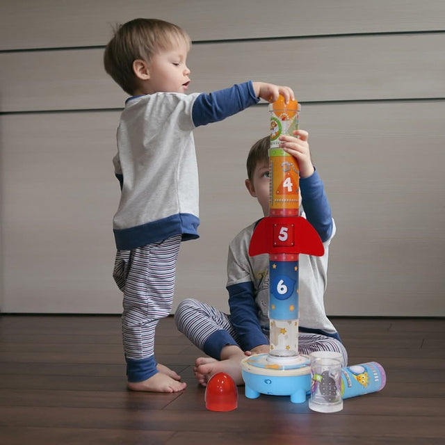 Fusée-empileur à air Rocket Ball - Jouets à trier & empiler by Hape