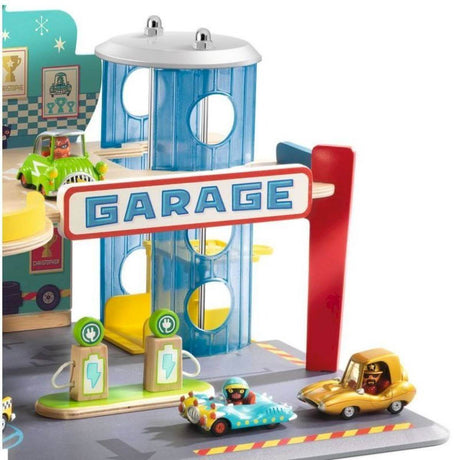 Garage Crazy Motors-Ensembles de jeu-Djeco-Comme des Pirates