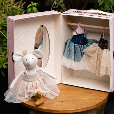 Garde-robe souris en tutus La petite école de danse - Poupées by Moulin Roty