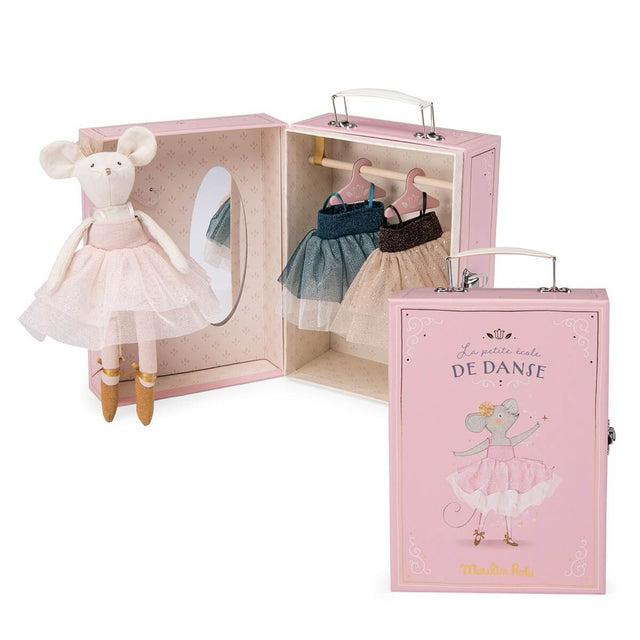 Garde-robe souris en tutus La petite école de danse - Poupées by Moulin Roty