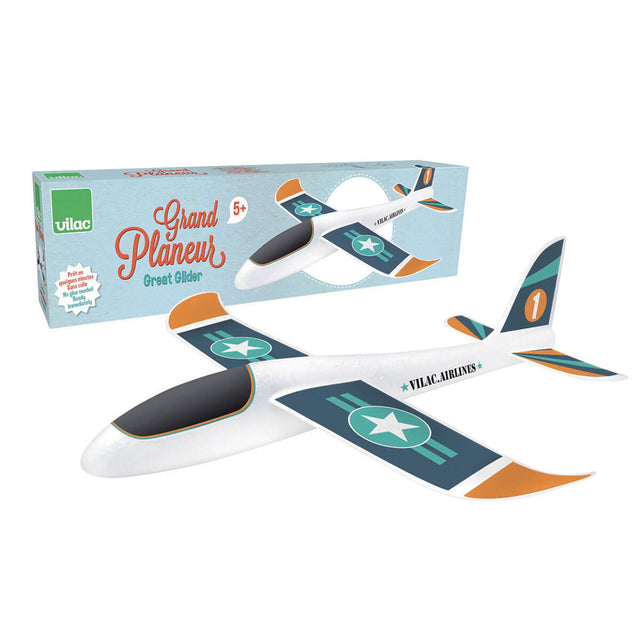 Grand avion planeur XL - Jeu actif by Vilac