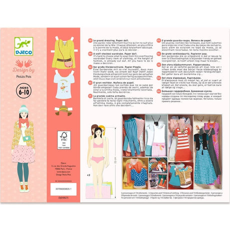 Grand dressing paper doll - Art & bricolage by Djeco