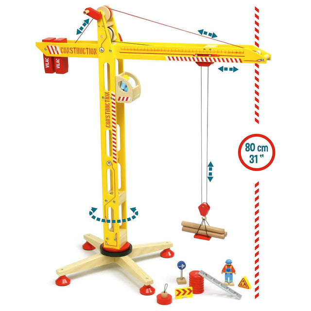 Grande grue en bois Vilacity - Ensembles de jeu by Vilac