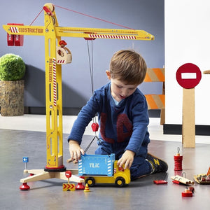 Grande grue en bois Vilacity - Ensembles de jeu by Vilac