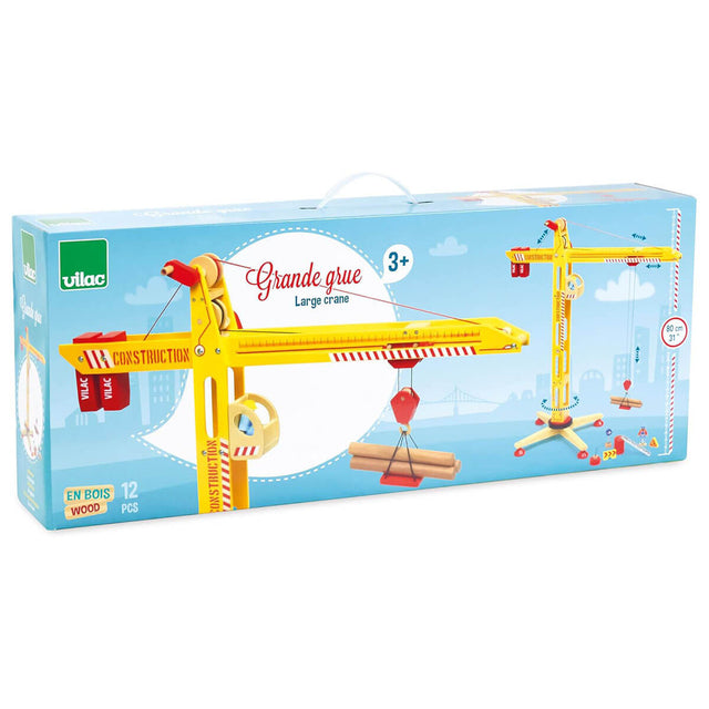 Grande grue en bois Vilacity - Ensembles de jeu by Vilac