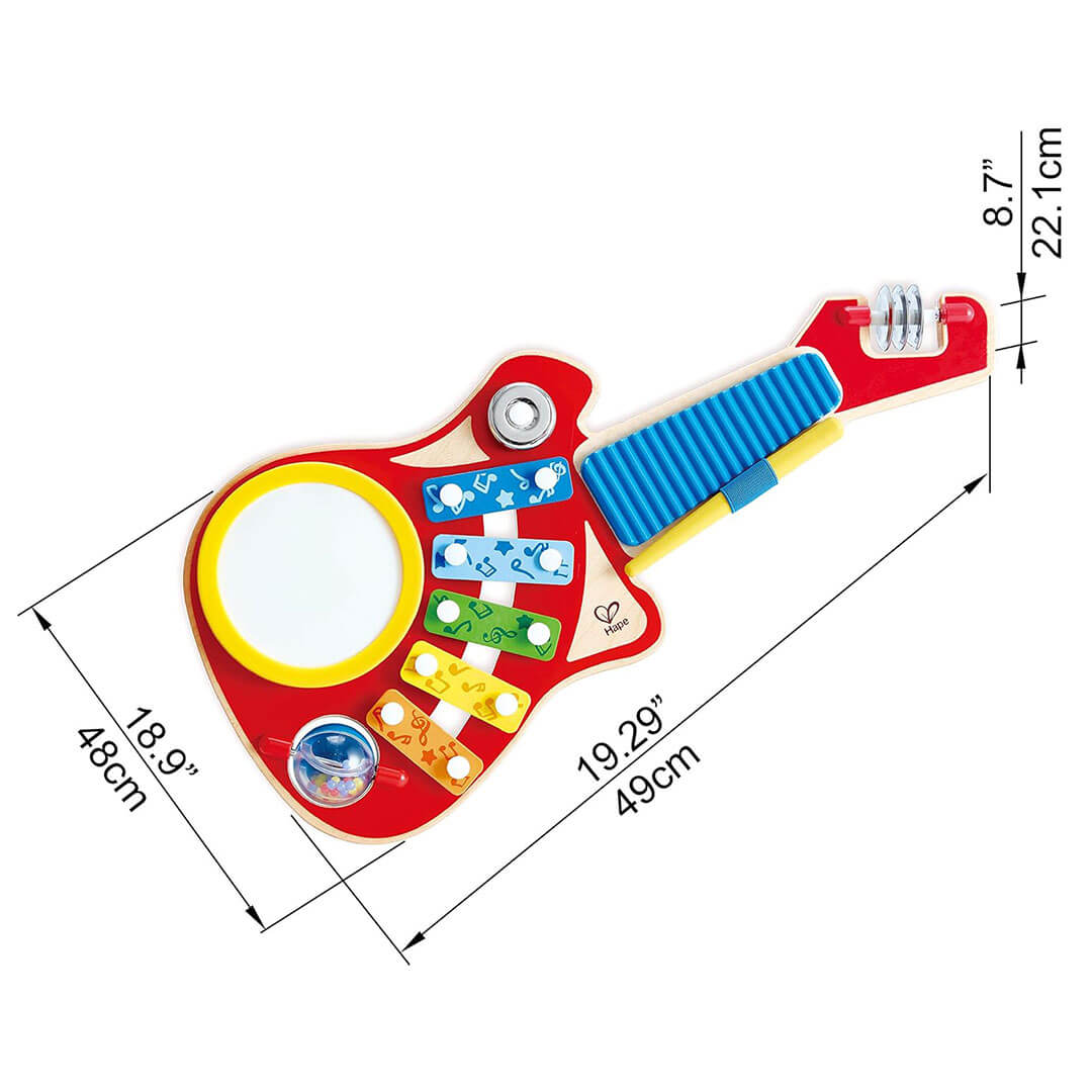 Guitare orchestre 6-en-1 - Jouets musicaux by Hape