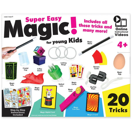 Happy Magic! 20 tours super faciles - Jeux d'adresse by Hanky Panky