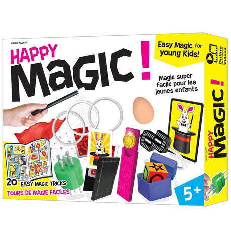 Happy Magic! 20 tours super faciles - Jeux d'adresse by Hanky Panky