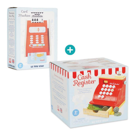 Honeybake Bundle - Caisse + Machine à carte - Jouets d'imitation by Le Toy Van