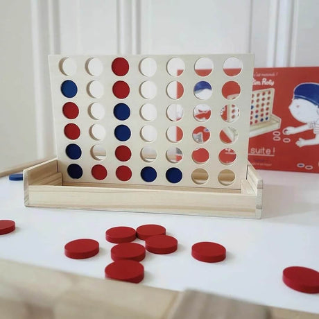 Jeu classique 4 d'affilée - Jeux de société by Moulin Roty