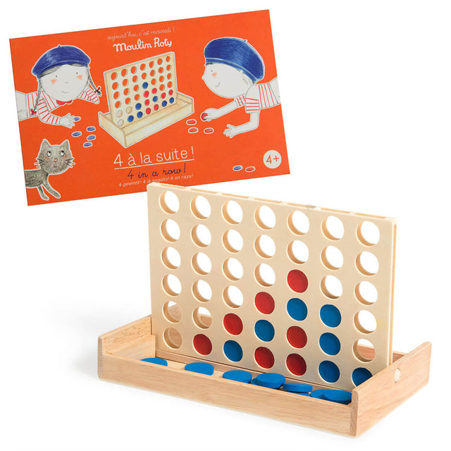 Jeu classique 4 d'affilée - Jeux de société by Moulin Roty