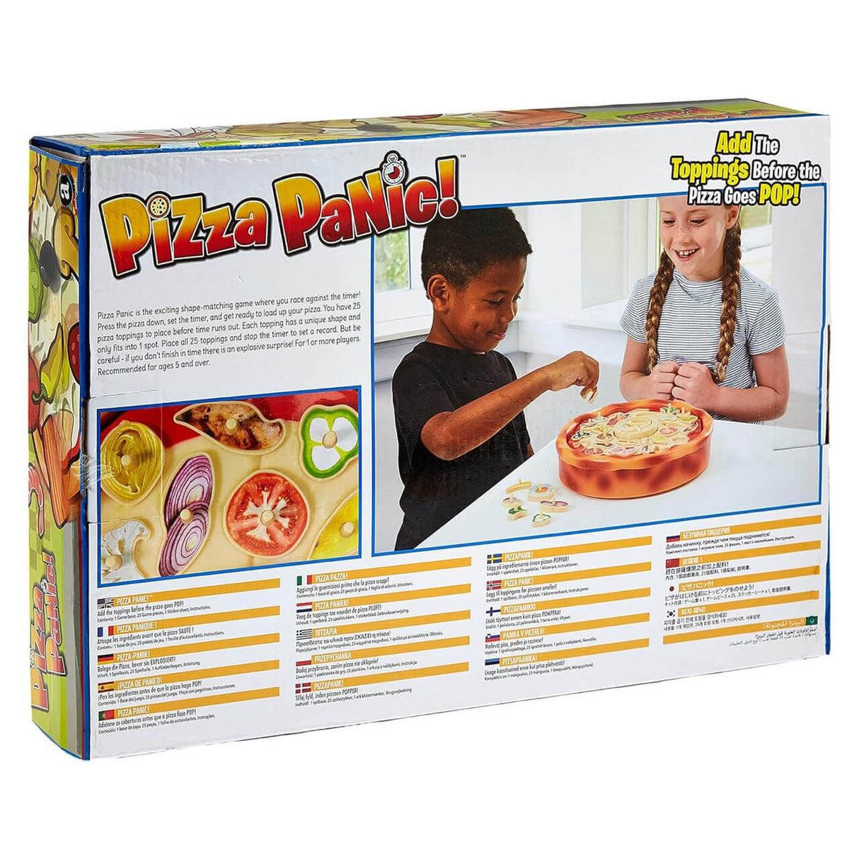 Jeu classique Pizza Panique!-Jeux de société-Ambassador Games-Comme des Pirates