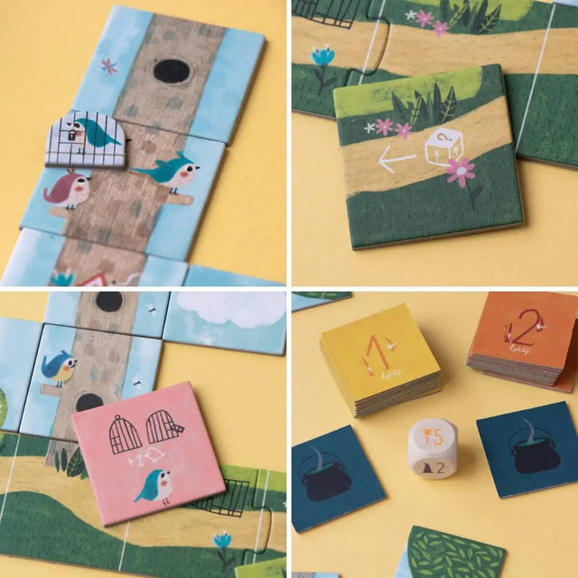 Jeu coopératif Fée & le Sorcier - Jeux de société by Londji