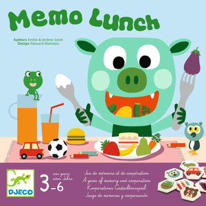 Jeu coopératif Mémo Lunch - Jeux de société by Djeco