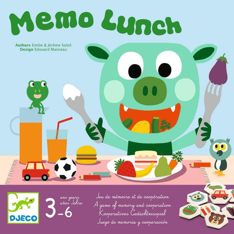 Jeu coopératif Mémo Lunch - Jeux de société by Djeco