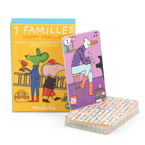 Jeu de 7 familles Les Loufoques - Jeux de société by Moulin Roty