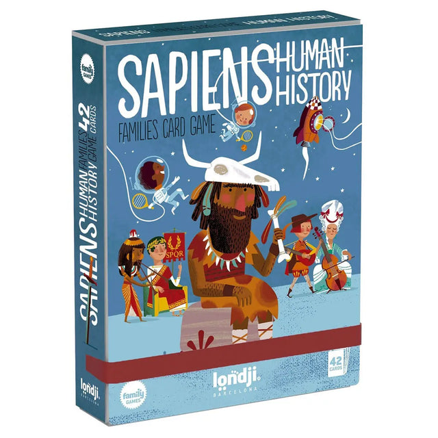 Jeu de 7 familles - Sapiens, l'histoire humaine - Jeux de société by Londji