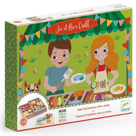 Jeu de barbecue Joe et Max Grill - Jouets d'imitation by Djeco