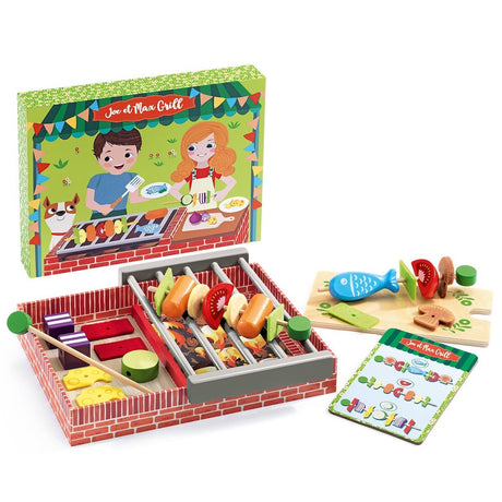 Jeu de barbecue Joe et Max Grill - Jouets d'imitation by Djeco