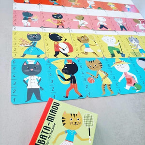 Jeu de bataille Bata-Miaou - Jeux de société by Djeco