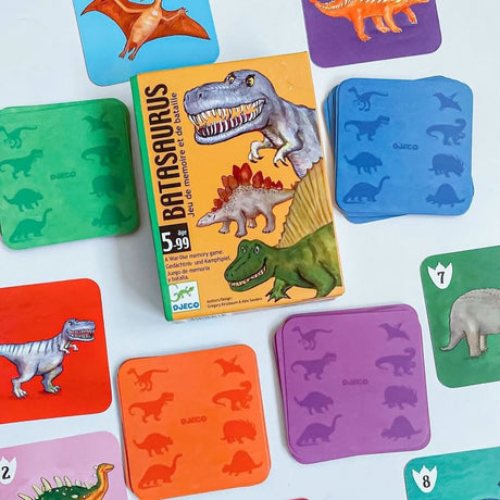 Jeu de bataille Batasaurus - Jeux de société by Djeco