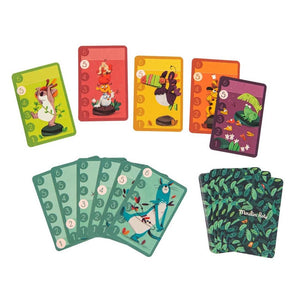 Jeu de cartes Bataille dans la Jungle - Jeux de société by Moulin Roty