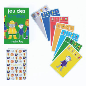 Jeu de cartes des 7 familles Popipop - Jeux de société by Moulin Roty