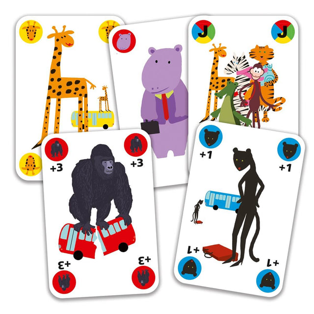 Jeu de cartes familial Gorilla - Jeux de société by Djeco