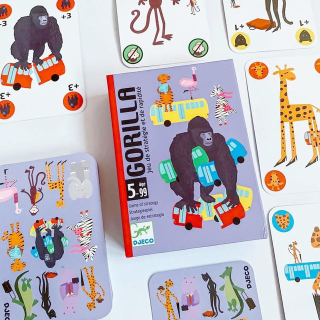 Jeu de cartes familial Gorilla - Jeux de société by Djeco