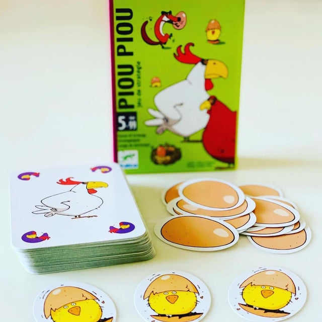 Jeu de cartes Piou Piou - Jeux de société by Djeco