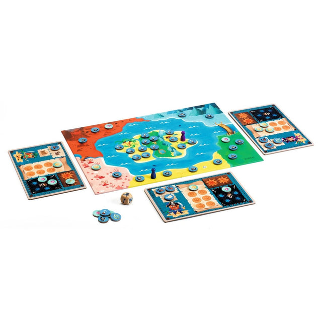 Jeu de collecte Pirate Island - Jeux de société by Djeco