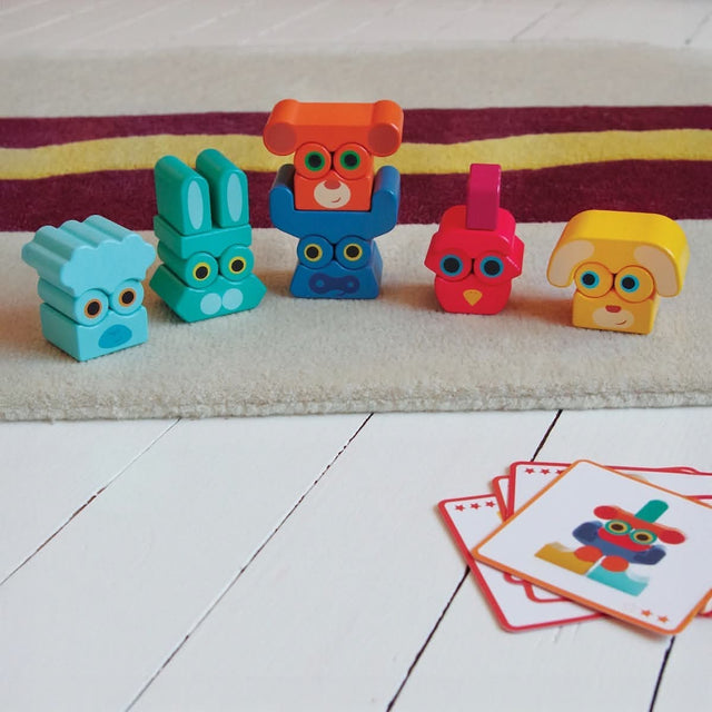 Jeu de construction Ze Faces - Jeux d'assemblage by Djeco