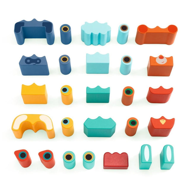 Jeu de construction Ze Faces - Jeux d'assemblage by Djeco