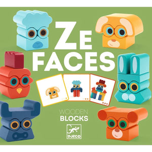 Jeu de construction Ze Faces - Jeux d'assemblage by Djeco