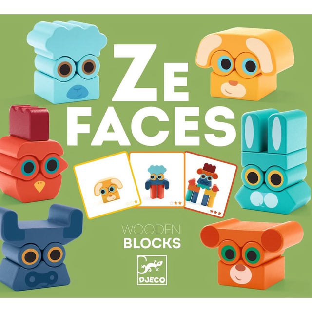 Jeu de construction Ze Faces - Jeux d'assemblage by Djeco