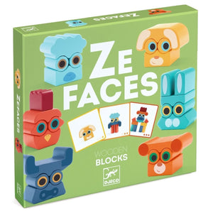 Jeu de construction Ze Faces - Jeux d'assemblage by Djeco