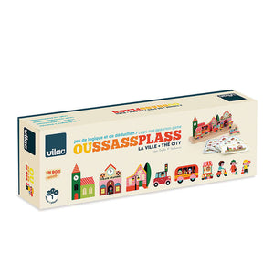 Jeu de déduction Oussassplass dans la Ville - Jeux de logique by Vilac