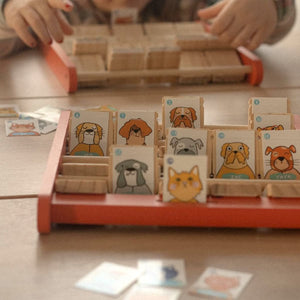 Jeu de déduction Qui es-tu? Les loufoques - Jeux de société by Moulin Roty