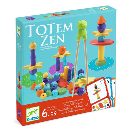 Jeu de dextérité Totem Zen-Jeux de société-Djeco-Comme des Pirates