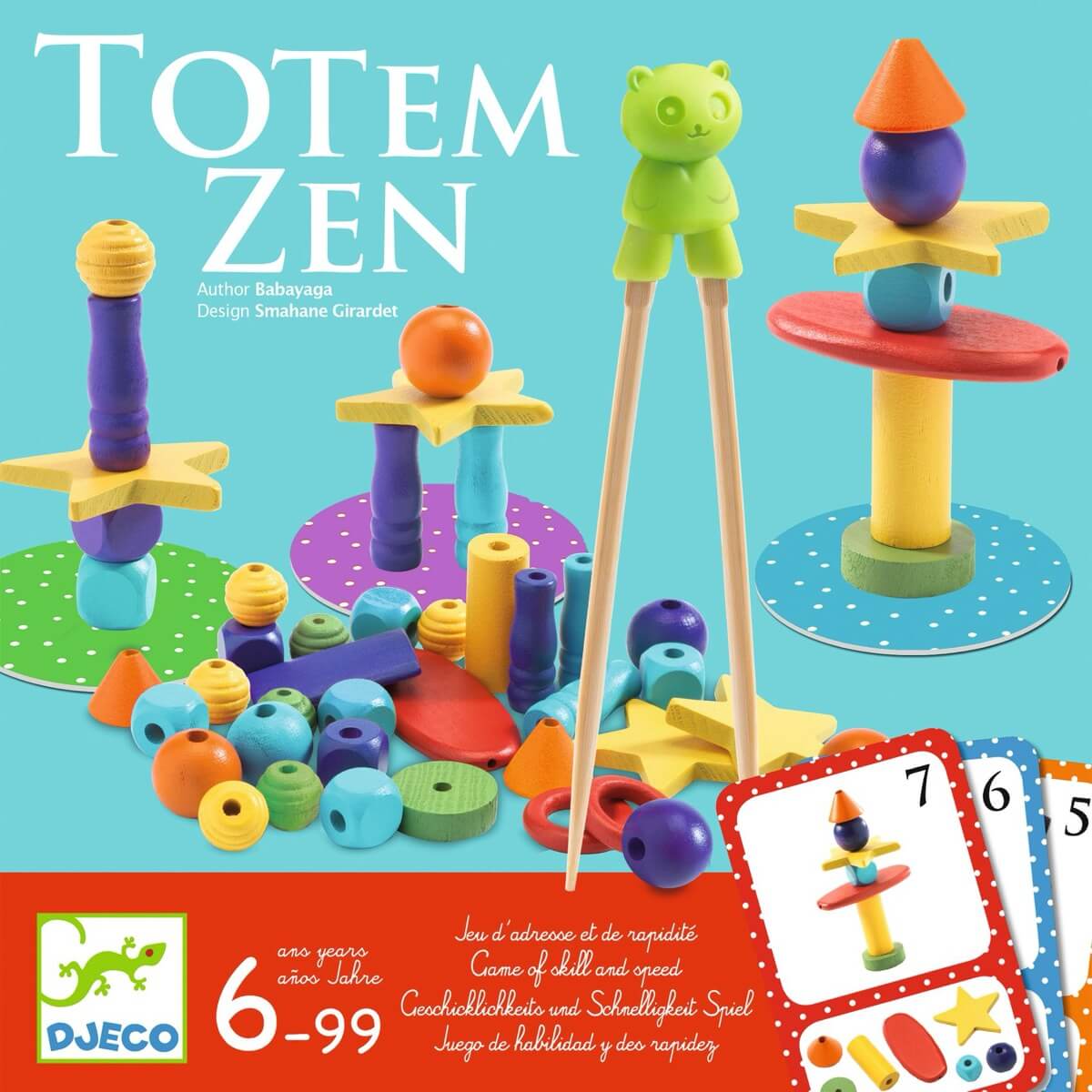 Jeu de dextérité Totem Zen - Jeux de société by Djeco