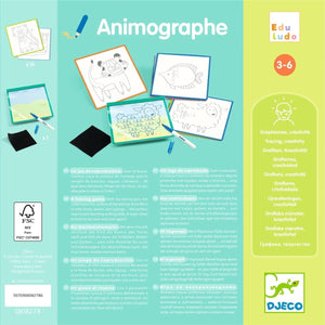 Jeu de graphisme Animographe - Jeux éducatifs by Djeco