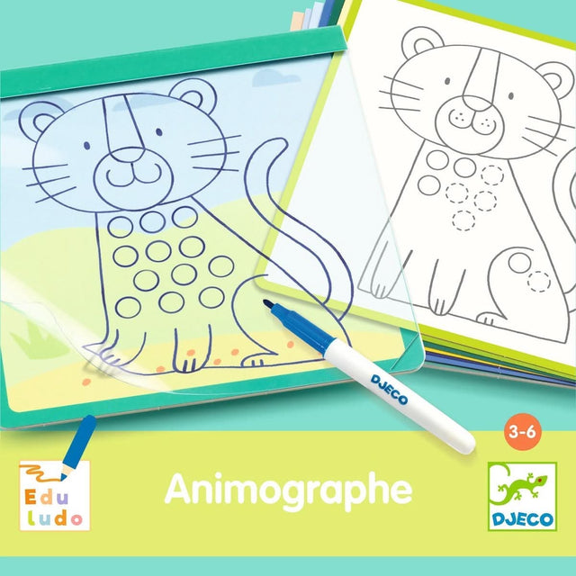 Jeu de graphisme Animographe - Jeux éducatifs by Djeco