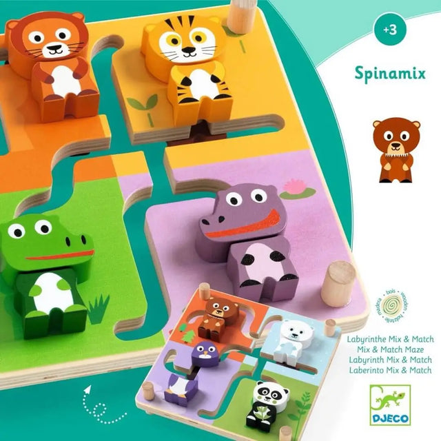 Jeu de labyrinthe Spinamix - Jeux de motricité fine by Djeco