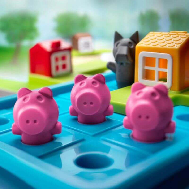 Jeu de logique - 3 petits cochons Deluxe - Jeux de logique by Smart Games