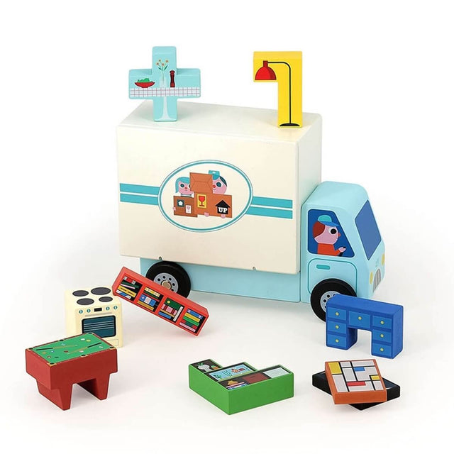 Jeu de logique Camion de déménagement Pack it Right - Jeux de logique by Vilac