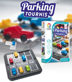 Jeu de logique Parking Tournis-Smart Games-Comme des Pirates