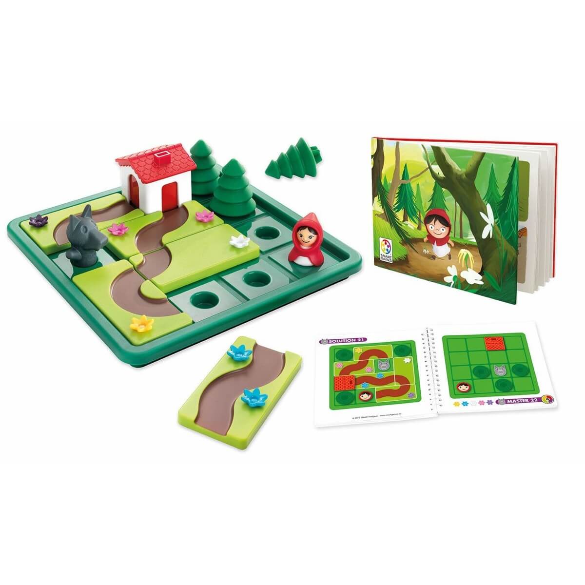 Jeu de logique - Petit chaperon rouge (deluxe)-Smart Games-Comme des Pirates